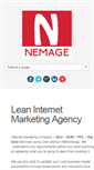 Mobile Screenshot of nemage.com